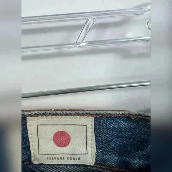 Han KJOBENHAVN Selvage Tapered Blue Jeans Size 26 - Picture 2 of 6